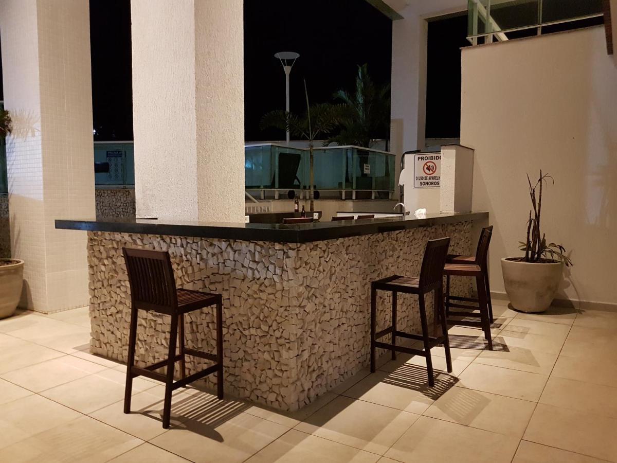 Apartamento Praia Grande Ubatuba Com Churrasqueira Privativa Exterior photo