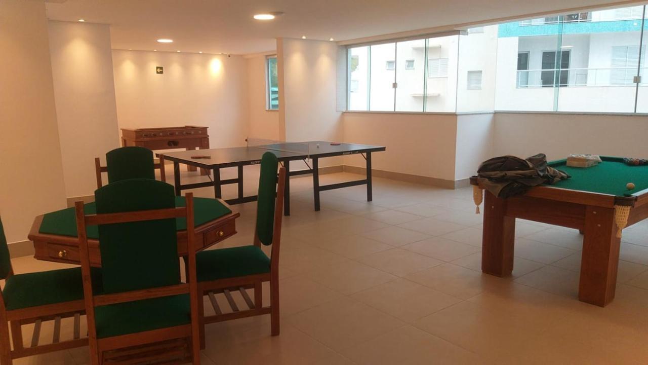 Apartamento Praia Grande Ubatuba Com Churrasqueira Privativa Exterior photo